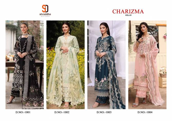 Charizma Vol 1 By Shraddha Pure Cotton Pakistani Suits Wholesale Suppliers In Mumbai
